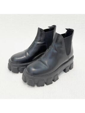 prada leather chelsea boots size 7